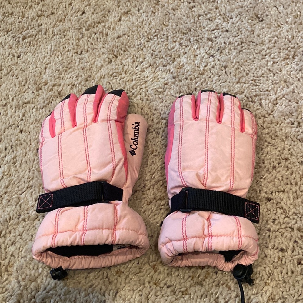 Used Girls Columbia Ski Gloves size small